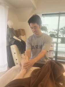 足のマッサージ講座
