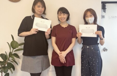 座ったマッサージ講座